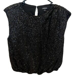 Express Black Blouse for Effortless Style